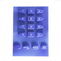 RUBBER KEYPAD / MPN - MS10980000